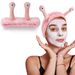 SuPoo Snail Face Wash Headband - Light Pink, Made Of Soft Microfiber Material, Fun Design, One Size Fits All, Highly_desvips.com