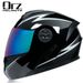 Electric Bicycle Helmet, Grey, Men's And Women's Full Face Helmet, All Season, Flip Up Helmet, Double Lens Hat, Sun Protection, Cycling_desvips.com