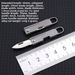 Titanium Alloy Pocket Sharp Portable Mini Folding Knife Keychain Pendant For Opening Packages And Unpacking_desvips.com