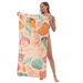 80X160 Large Size Foldable Printed Bath Integrated Beach Towel Portable_desvips.com