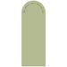 Semicircular Pu Rubber Yoga Mat Fitness Expert Sports Fitness Mat Home Yoga Studio Non Slip Shock Absorption Silent Mat_desvips.com