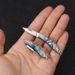 New Travel Pocket Brass Mini Portable Folding Knife Car Keychain Small Pendant Tool_desvips.com
