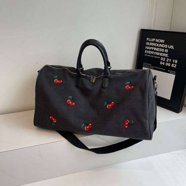 Travel Bag For Women, Large Capacity Vintage Canvas Handbag For Men, Travel Sports And Fitness Bag_desvips.com