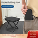 Small Portable Ultra-light Travel Handbag Fishing Camping Chair Handbag-style Folding Stool For Queuing_desvips.com