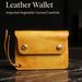 Cross-border Bestseller Vintage Genuine Leather Men's Wallet, Wrinkled Distressed, European American Portable, Large_desvips.com