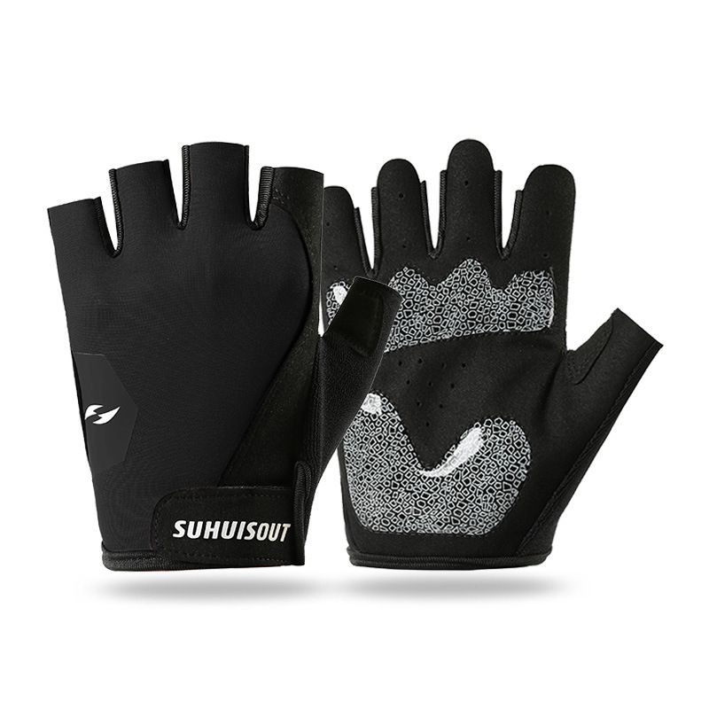 Fitness Gloves For Men And Women, Suitable For Cycling, Thickened For Pull-ups And Barbells, Breathable, Non-slip, Anti-callus, Wear-resistant_desvips.com