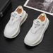 Men S Canvas Daddy Summer Stye Breathabe Trendy Thick Soed Height Increasing Shoes Fu Pam Air Cushion Sports_desvips.com