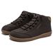 HOBIBEAR Mid Top Barefoot Mens Womens Wide Toe Ankle Boots Outdoor Non-Slip Artificial Leather Shoes_desvips.com