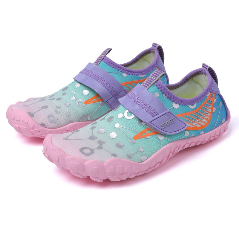 Children's Beach Boys And Girls Quick-Dry Water Park Wading Swimming Non-Slip Cut-Resistant Barefoot Skin-Friendly Shoes_desvips.com