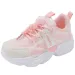 Big Girls Mesh Design White Sneakers For Children's Platform Littlesprouts Sports Toddler Youth Running Shoes Trainers_desvips.com