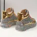 Fashion Rhinestone Handmade Flat Skate Woman Comfortable Sports Height Increasing Casual College Designer Shoes_desvips.com