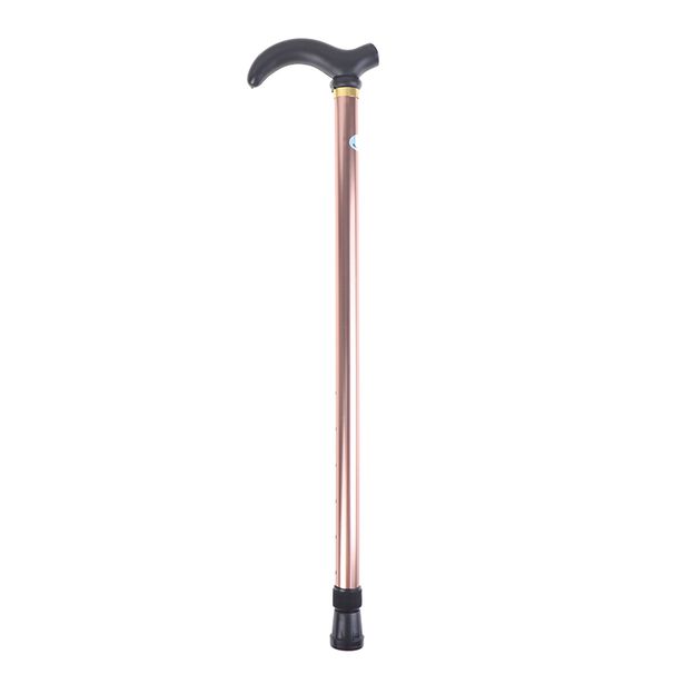 1PC 75-90cm Aluminum Alloy Adjustable Walking Stick 2 Section Stable Anti-Skid Crutch Old Man Hiking Cane Height_desvips.com