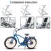 Germany Stocked 36v 13ah Folding Bike City Bike Battery For Silverfish Bike_desvips.com