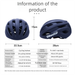 Mountain Bicycle Cycling One-piece Molded Men And Women Roller Skating Road Bike Helmet Protective Security Hat_desvips.com