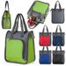 Insulated Lunch Bag Oxford Fabric Thermal Tote For Food Storage Leakproof 12L Capacity Handheld Shoulder Strap_desvips.com
