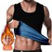 Large Size Men's Fitness Sweat Suit Sports Sauna Vest Zipper Corset Running Shaper For Bodybuilding_desvips.com