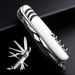 Portable 11 In 1 Fold Pocket Knife Carry Around Multifunction Outdoor Emergency Tools Stainless Steel Bottle Opener Cork_desvips.com
