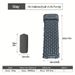 CAOX Outdoor Camping Inflatable Mattress Sleeping Pad With Pillows Ultralight Air Mat Built In Inflator Pump Hiking_desvips.com