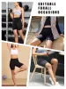 Women's High Waisted Biker Shorts Super Soft Tummy Control No See Through Workout Yoga Running Athletic Push Up Gym_desvips.com