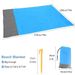 Beach Blanket Sandproof 200 X 210cm Waterproof Beach Mat Lightweight Picnic Blanket For Travel Hiking Sports_desvips.com