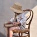 Hand-knitted Sun Hats Raffia Retro Summer Travel Sunscreen Beach Vacation Straw Hat With Lacing For Children Adult Holidays_desvips.com