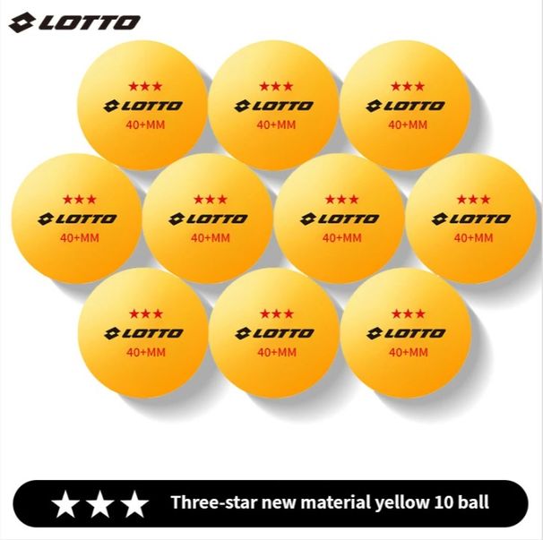 LeTu Genuine High-elasticity Three-star Table Tennis Balls For Adult Competition Training, Durable And Made With New_desvips.com