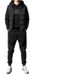 001 2024 Autumn Winter Stylish Hoodie Sweatshirt Three-Piece Set Trendy Fleece Clothing Sports Suit Men's Fashion_desvips.com