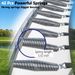 8Ft Basketball Hoop, ASTM Approved Reinforced Type Outdoor Trampoline With Enclosure Net_desvips.com