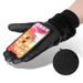 Men's Ski Gloves Autumn Winter, Suitable For Outdoor Cycling, Providing Warmth Wind Protection, With Thick Fleece Lined Gloves_desvips.com