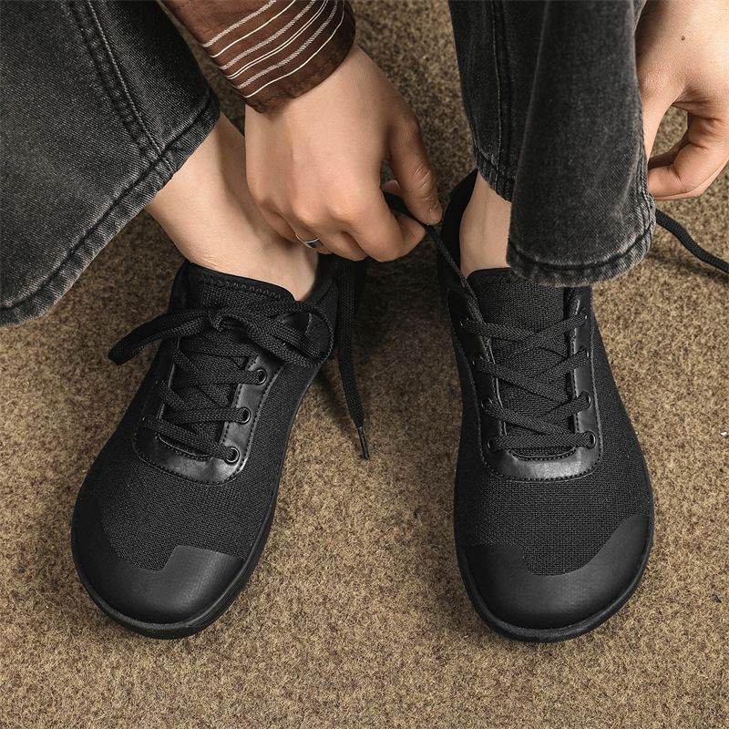 Large Size Wide Head Shoes Barefoot Men's Hiking Shoes Wide Foot Training Shoes Sneakers Men's And Women's Barefoot Wide Foot Shoes_desvips.com