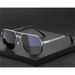 Men's Polarized Sunglasses For Driving, Outdoor Sports UV-Protection Cycling Glasses, Stainless Steel Material Photochromic Goggles_desvips.com