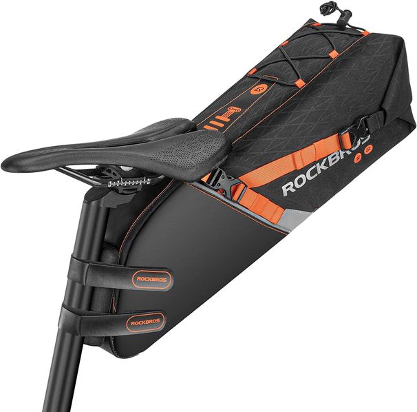 ROCKBROS Bicycle Saddle Bag Seat Bag Bicycle Bag Waterproof 10L_desvips.com