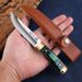 Authentic Mongolian Style Meat Knife - Stainless Steel Blade, Ergonomic Handle For Outdoor BBQ, Lamb Cutting & Dining_desvips.com