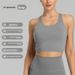Plus Size Sports For Women High Intensity Shockproof Running Yoga Wear Beauty Back Vest Seamless Push Up Fitness Bra_desvips.com