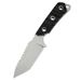 Small Fixed Blade Hunting Knife With Sheath, Survival Knife With Fire Starter, Compass, And Mirror, 2.36-Inch 440C Stainless Steel Blade, G10 Handle F_desvips.com