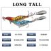 Lure Bait Long Throw Full Attack Shrimp Metal Bait VIB Blood Groove Hook Chicken Claw Hook Rotating Sequin Simulation Bait Fishing Gear_desvips.com