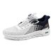 Men's Shoes Summer New Mesh Flyknit Running Shoes Breathable Swivel Buckle Casual Sneakers Men's Tide Shoes_desvips.com