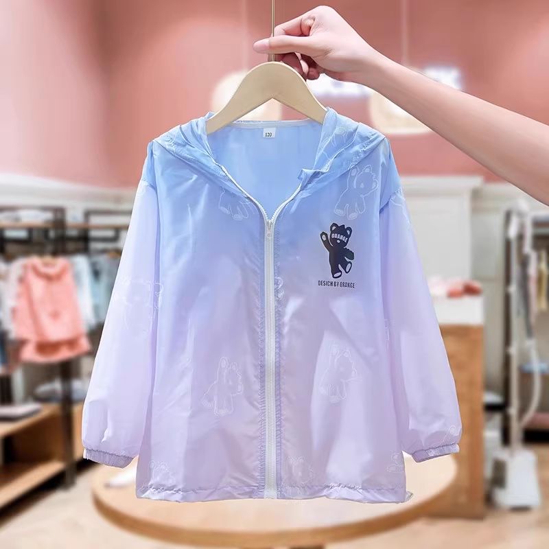La Chebel Thin Coat Fashionable Sun-Protective Children's Clothing_desvips.com