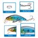 Lure Bait Long Distance Casting Four Color Floating Water Ringing Beads Minnow Hard Bait 7.6cm8g Attack Perch And Other Fishing Gear_desvips.com