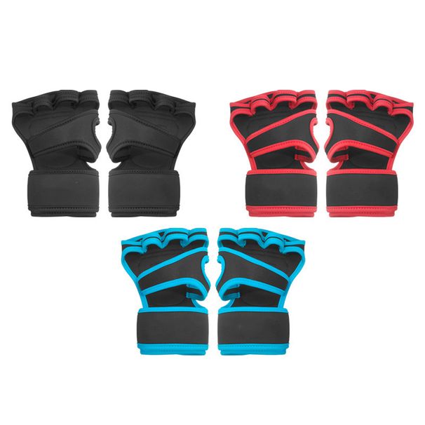 Cross-Border Men And Women Summer Fitness Fingerless Wrist Guard Equipment Callus Prevention Breathable Weightlifting_desvips.com