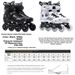 RS Adult Inline Skates For College Students Men And Women Beginner Freestyle Flatland Club Skates Adjustable Roller Skates_desvips.com
