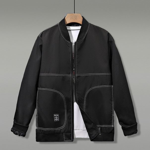 Men's jackets for spring and autumn, new Korean casual plus size, youth men's jackets, baseball jackets, men's tops, trendy_desvips.com