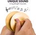 VixxNoxx Professional Copper Finger Cymbals - 3.5inch 9cm Mini Percussion For Belly Dance, Orff Instruments And Live_desvips.com