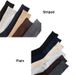 6 Pairs Large Men's Cotton Office Socks Long Solid White Black Mid-Calf Business Formal Sock Casual Plus Size 45 46 47_desvips.com