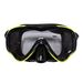 Diving glasses Full dry tempered glass anti-fog silicone snorkeling mask Adult diving goggles swimming_desvips.com