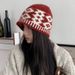 001 Fisherman Knitted For Women, Autumn And Winter Plush Retro Wool Warm Ear Protection, Large Circumference Cold Hat, Men's_desvips.com