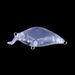 10/50pcs 7.7g 6cm Blank Nude Baits Crankbait Minnow Pencil VIB Bait Unpainted Lure DIY Bodies Fishing Accessories_desvips.com