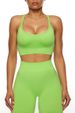 LazyZoom Autumn Yoga Wear High Waist Peach Hip Tight Sports Suit Sexy Halter Neck Seamless Women's Fitness_desvips.com