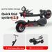 iscooter f3 electric scooter with seat,1000w 48v 13ah 10 inch commuting scooter with basket _desvips.com