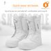 GREAT URUS Snowboarding Shoes Quick Wear Ski Boots For Men And Women Park Carving Freestyle All-around Waterproof Warm_desvips.com